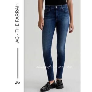 MSRP: $198 | ✨ AG Contour 360° Denim – The Farrah Skinny | Size 26 ✨QUICK SHIP